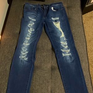 Distressed KanCan Jeans